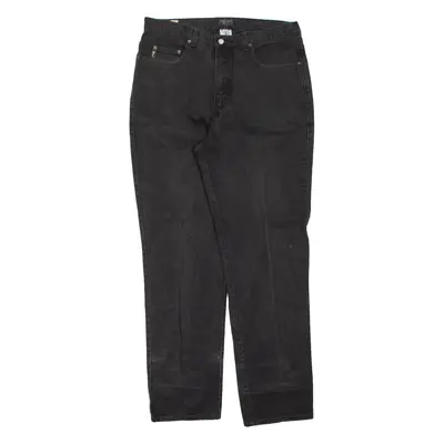 GUESS JEANS Mens Jeans Black Regular Straight W38 L34