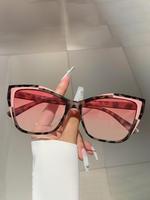 Trendy Cat Eye Frame Sunglasses, Vintage Style Tinted Lens Sunglasses for Women, Fashion Accessories for Everyday Use and Out...