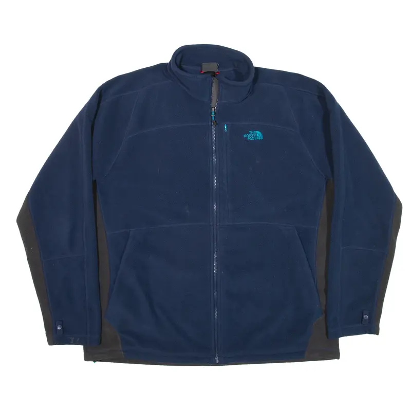 THE NORTH FACE Fleece Jacket Blue Mens XL