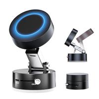 Vacuum Magnetic Phone Holder for Car, Foldable & Portable Phone Stand, Multipurpose Phone Holder for Car,Home,Office
