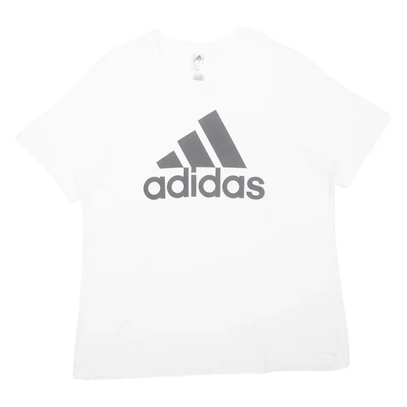 ADIDAS Mens T-Shirt White XL