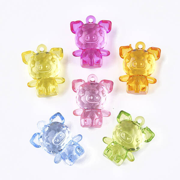 Transparent Acrylic Pendants