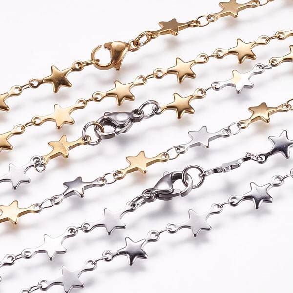 304 Stainless Steel Chain Necklaces