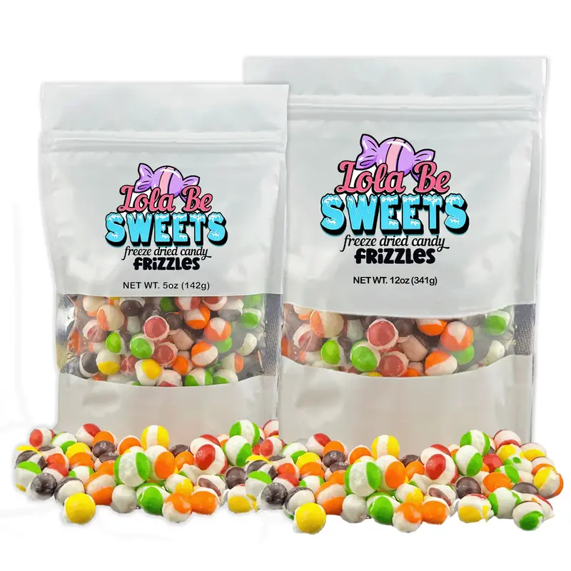 Lola Be Sweets - Freeze Dried Candy Skittles, Sweet Crunchy Snack