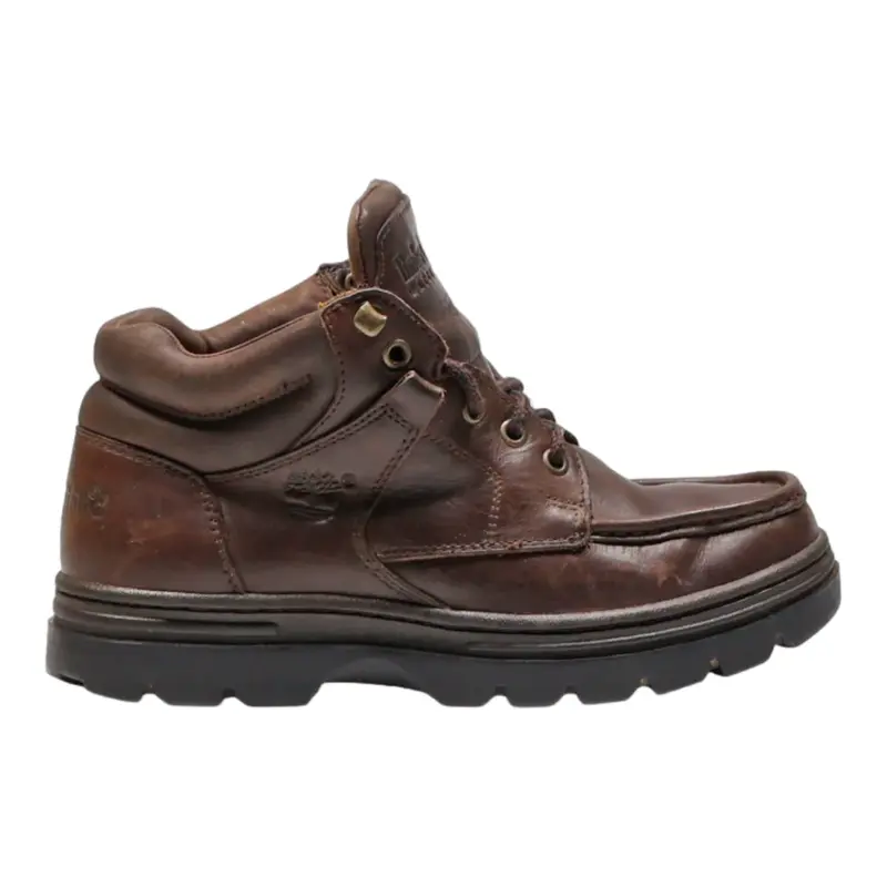TIMBERLAND Hiking Boots Brown Leather Mens UK 7