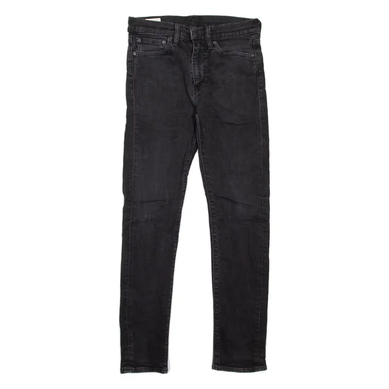 LEVI'S 510 Jeans Premium Mens Black Slim Skinny W31 L32
