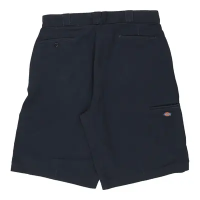Dickies Shorts - 37W 12L Navy Polyester Blend