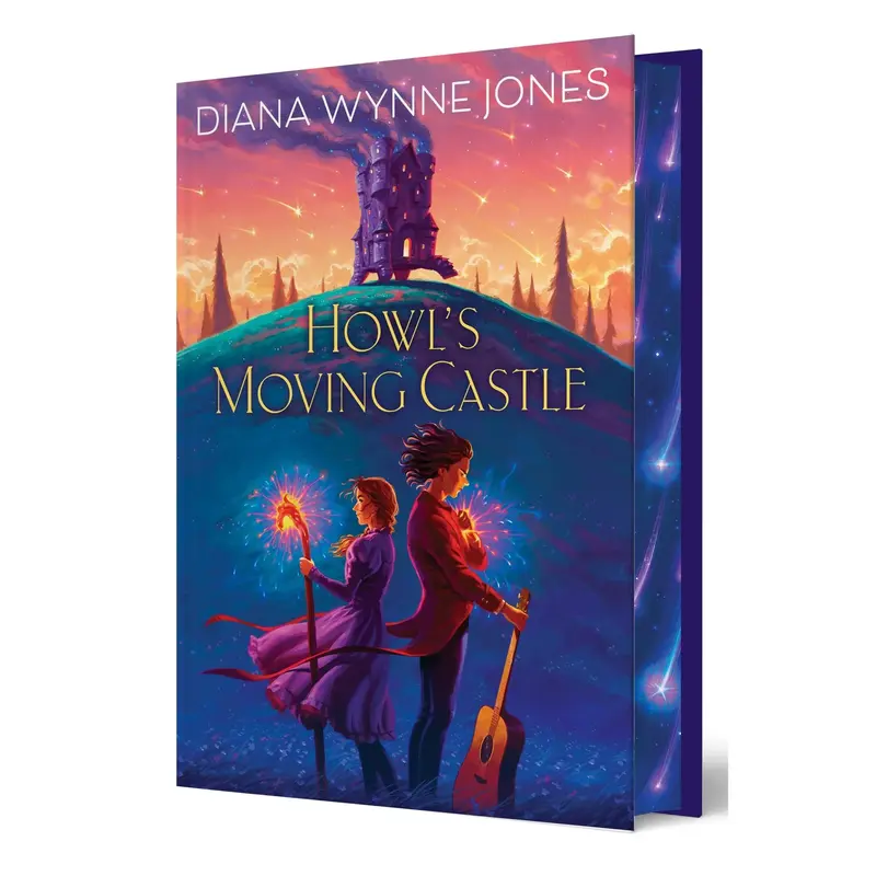 Howl’s Moving Castle Deluxe Limited Edition by Diana Wynne Jones [Hardback Book] Luminous Artwork & Foil Stamping 2025 Rele...