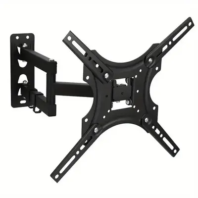 Full Motion TV Wall Mount Bracket, Adjustable Heavy Duty Design TV Wall Mount Bracket with Swivel & Tilt, TV Wall Mount Holde...