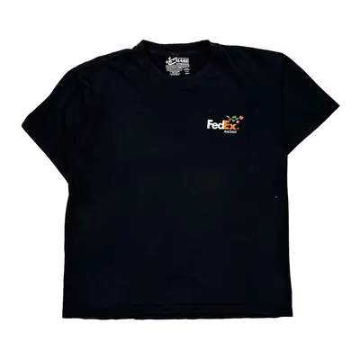 Fedex Racing Chase Authentics Nascar T-Shirt - Large Black Cotton