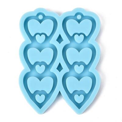Heart Pendant Silicone Molds