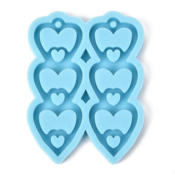 Heart Pendant Silicone Molds