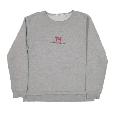 TOMMY HILFIGER Sweatshirt Grey Womens M