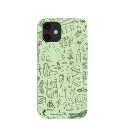 Sage Green Ready to Hike iPhone 12/ iPhone 12 Pro Case