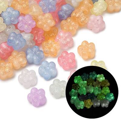 Luminous Transparent Acrylic Beads