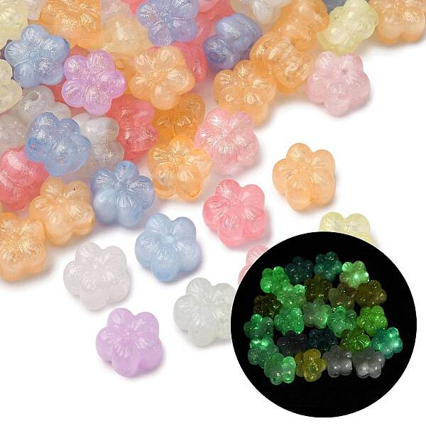 Luminous Transparent Acrylic Beads