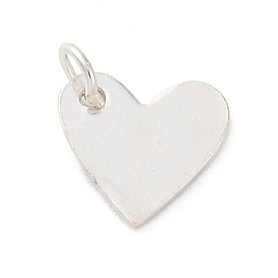 925 Sterling Silver Heart Charms