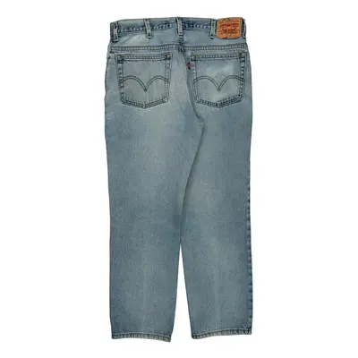 Levis Slim Fit Jeans - 36W 29L Light Wash Cotton