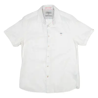 TED BAKER Mens Plain Shirt White M