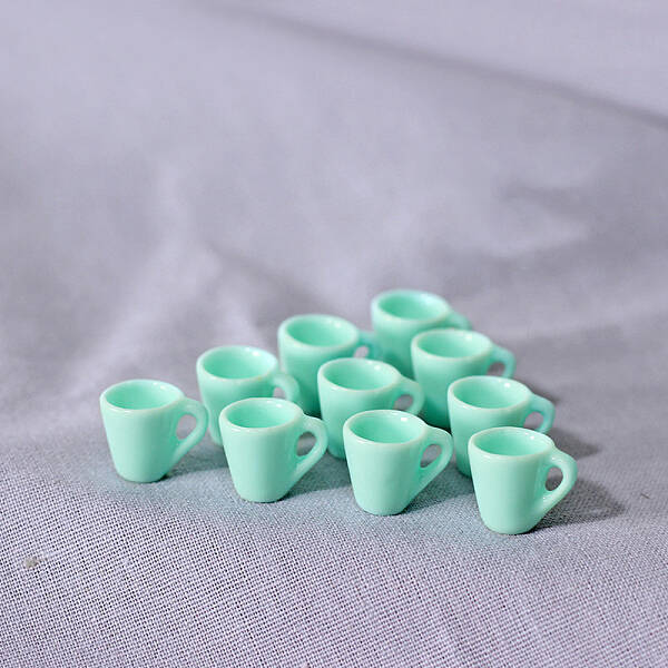 Resin Miniature Teacup Ornaments