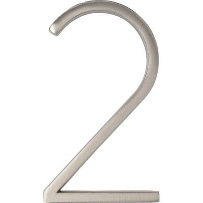 Hillman House Number-2 Distinctions 5 Floating Mount -, Nickel