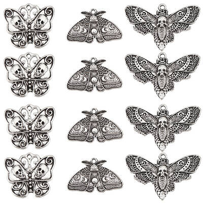 24Pcs 3 Style Tibetan Style Alloy Pendants