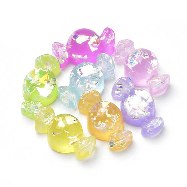 Resin Paillette Cabochons