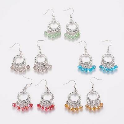 Tibetan Style Chandelier Earrings