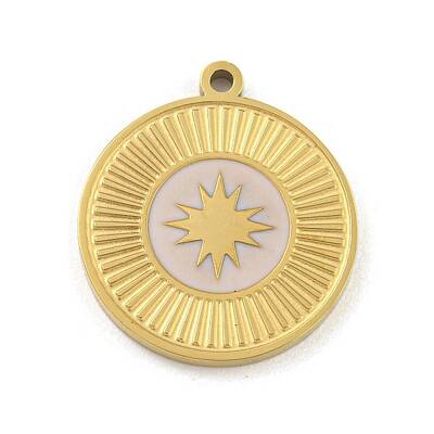 316 Surgical Stainless Steel Enamel Pendants
