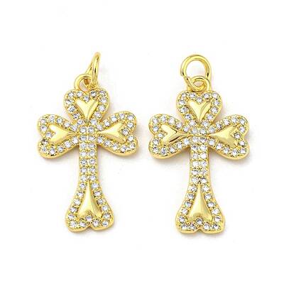 Brass with Cubic Zirconia Pendant