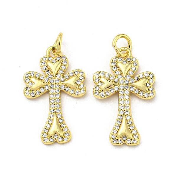 Brass with Cubic Zirconia Pendant