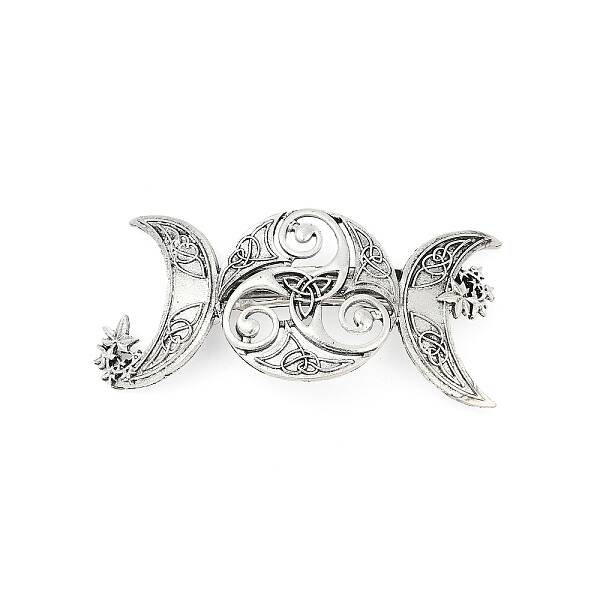Viking Style Zinc Alloy Snap Hair Clips For Women