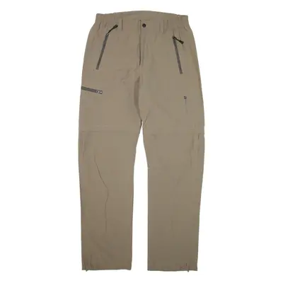 TREVOLUTION Zip-off Trousers Beige Regular Straight Mens W29 L30