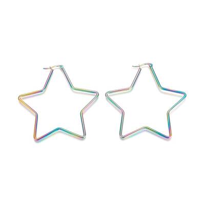 304 Stainless Steel Hoop Earrings