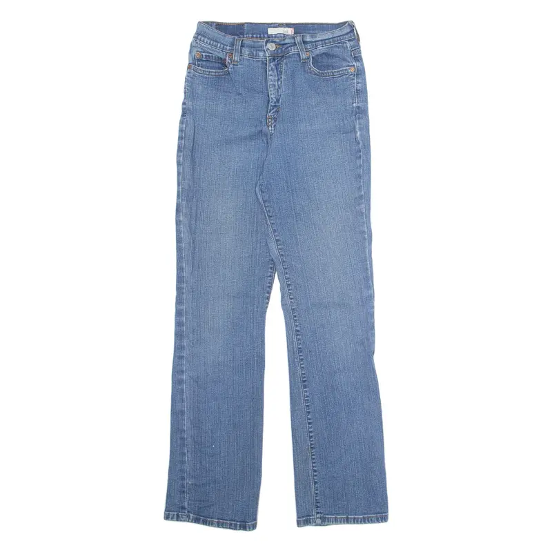 LEVI'S Womens Jeans Blue Regular Tapered W26 L30