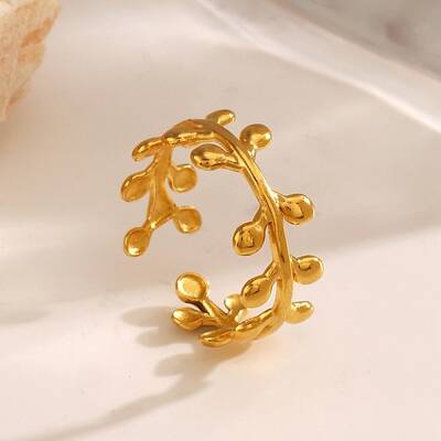 304 Stainless Steel Open Cuff Rings