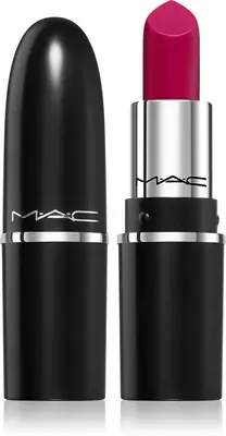 MAC Cosmetics MACximal Sleek Satin Mini satin lipstick for a perfect color look REBEL 1.5 g