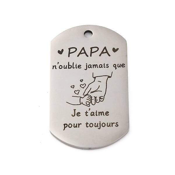Anti-Tarnish 201 Stainless Steel Pendants