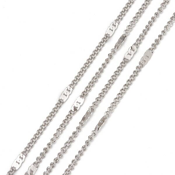 Tarnish Resistant 304 Stainless Steel Figaro Chains