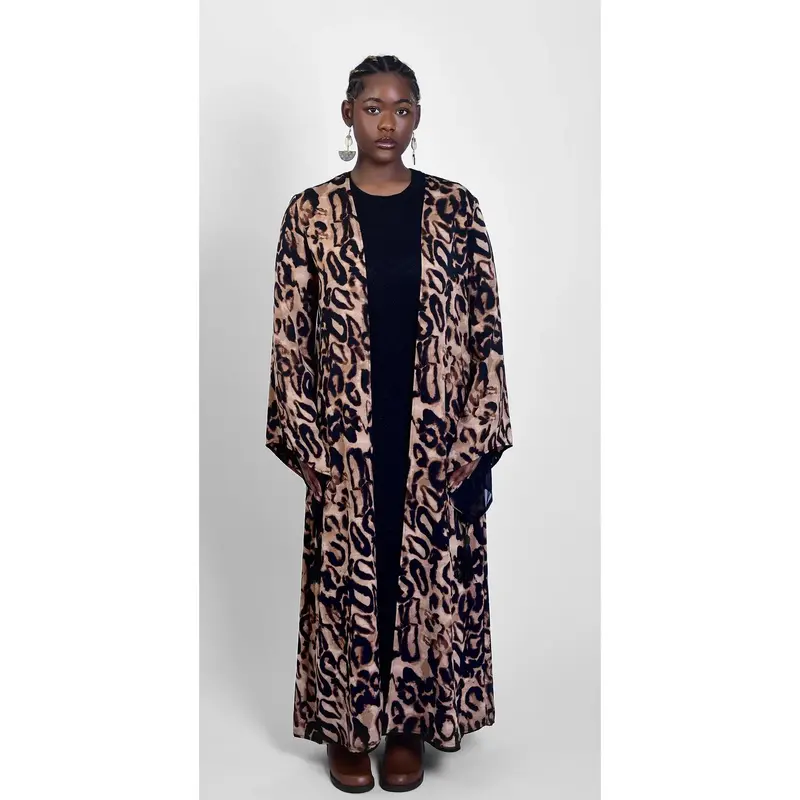 Leopard Luxe Abaya