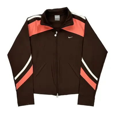 Nike Track Jacket - Medium Brown Polyester