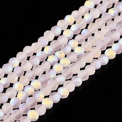 Transparent Glass Beads Strands