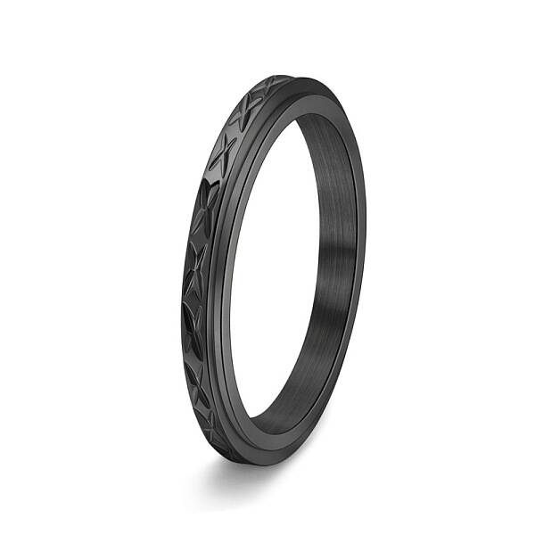 Stainless Steel Rotatable Finger Ring for Women Men