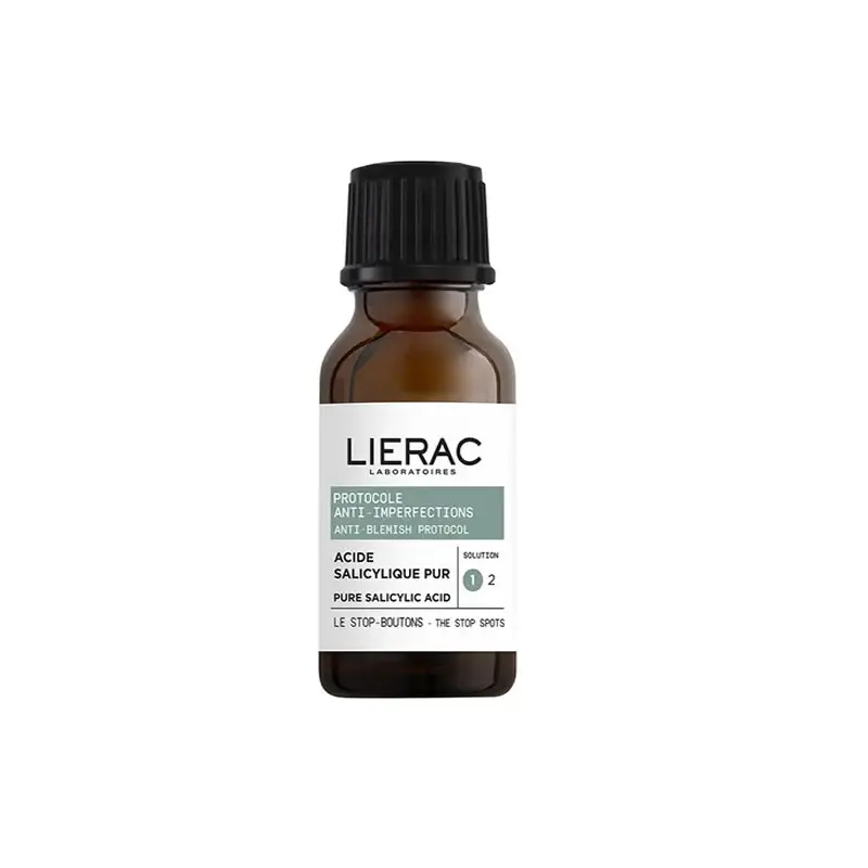 Lierac Anti-Imperfections Protocol Stop Pimples Pure Salicylic Acid 15ml