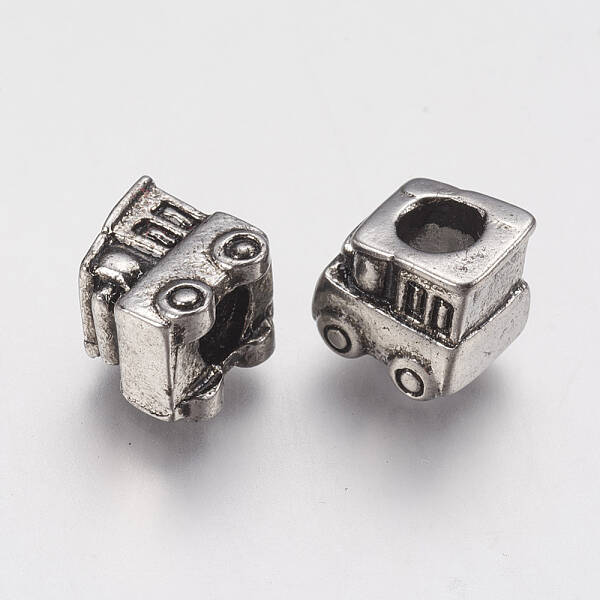 Ion Plating(IP) 304 Stainless Steel European Beads
