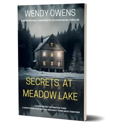 Wendy Owens Secrets At Meadow Lake Signed Paperback - A Psychological Thriller with Intriguing Themes