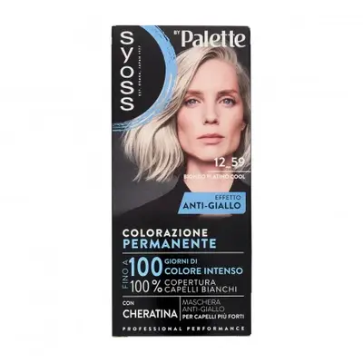 Syoss Permanent Cool Color 12_59 Platinum Blonde Cool