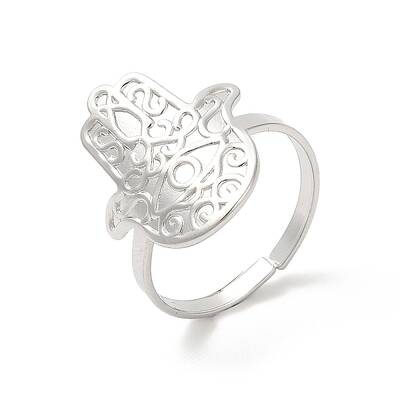 Non-Tarnish 304 Stainless Steel Cuff Finger Rings