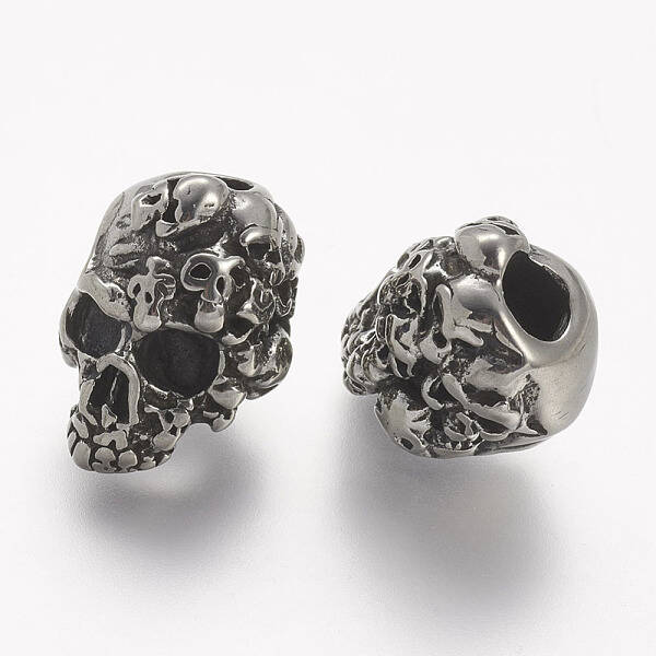 304 Stainless Steel European Beads