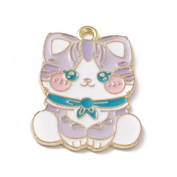 Alloy Enamel Pendants
